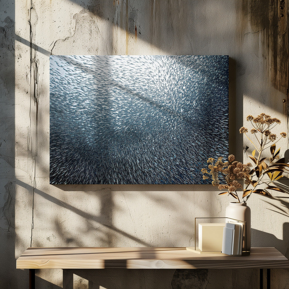 Sardientjesvuurwerk | Canvas