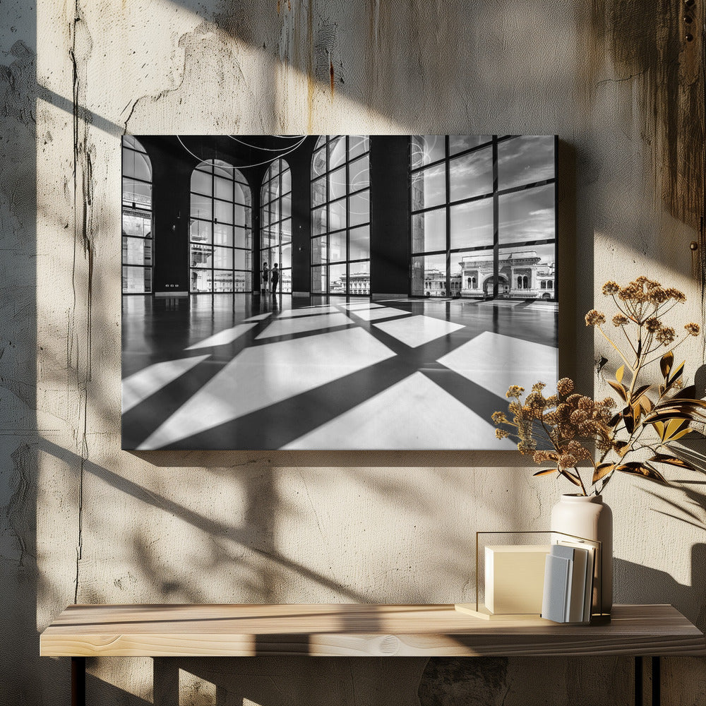 Licht en schaduw | Canvas