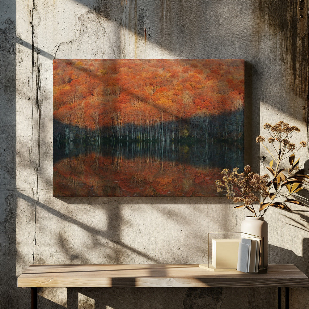 schaduw vervaagt | Canvas