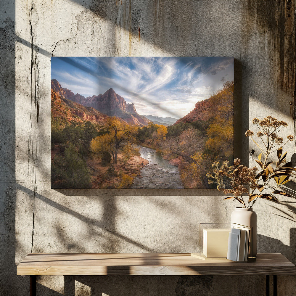 Watchman Zonsondergang | Canvas