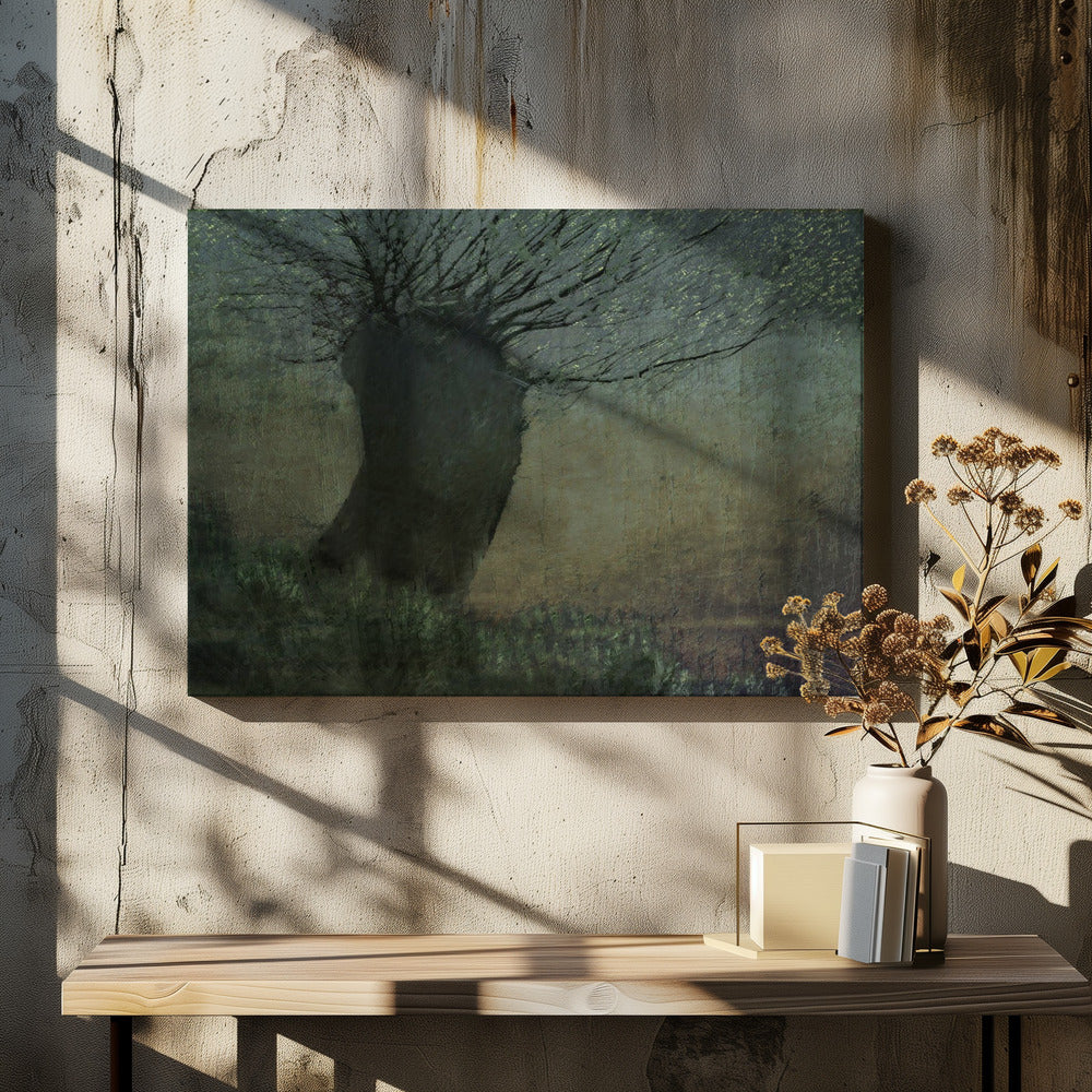 Wilg aan het water | Canvas