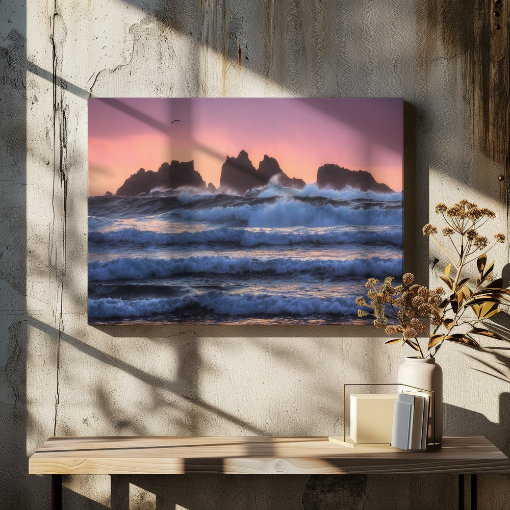 Bandon Beach Layers | Canvas