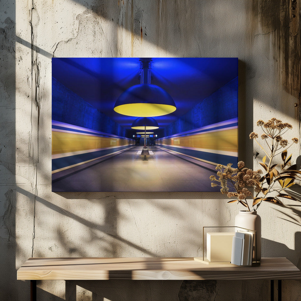 Ondergrondse verlichting | Canvas