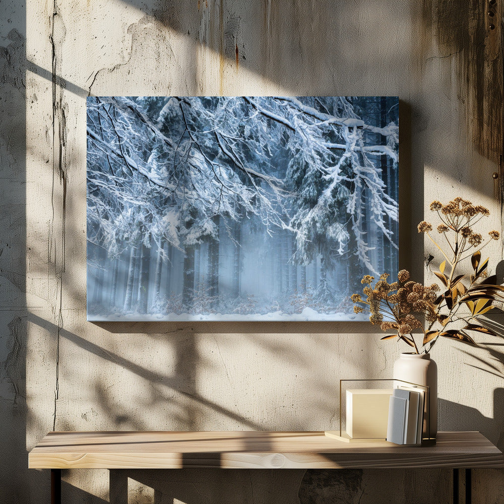 Sneeuwwereld | Canvas