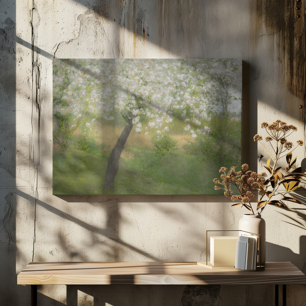 In de tuin | Canvas
