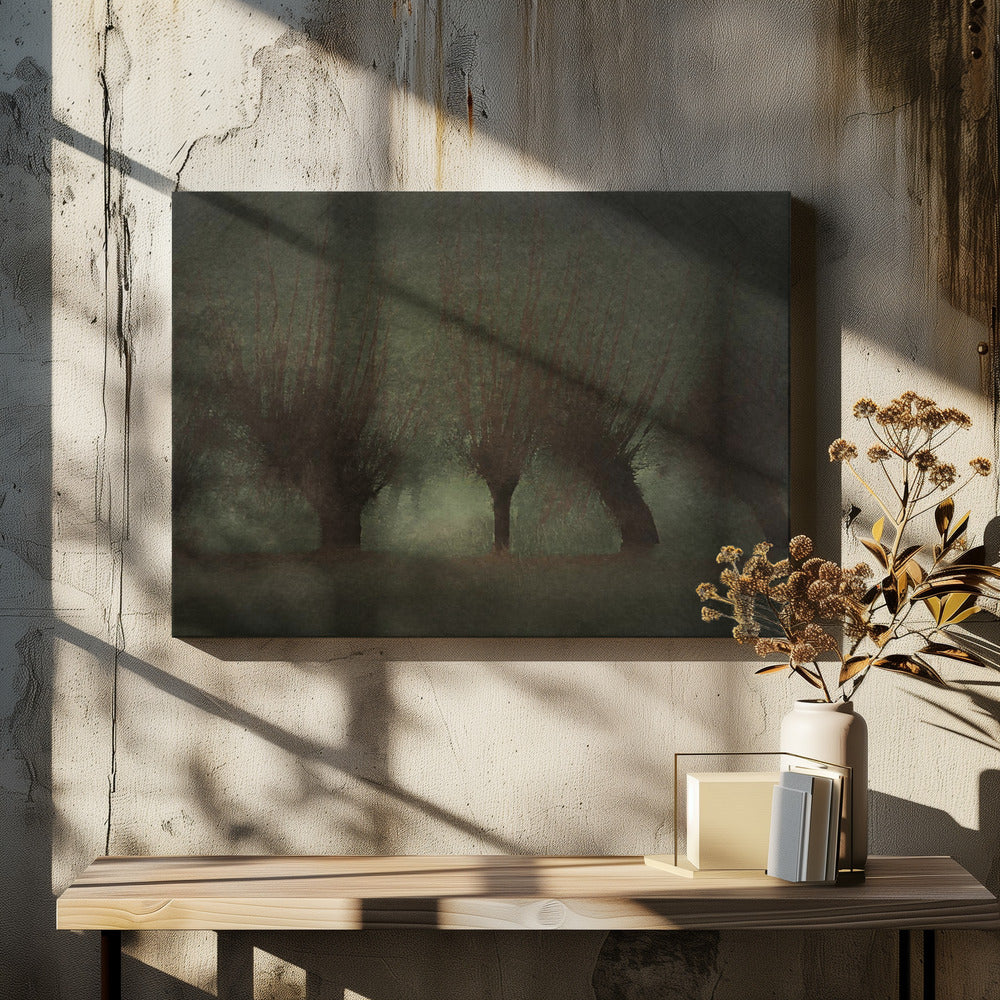 Rivierlandschap | Canvas