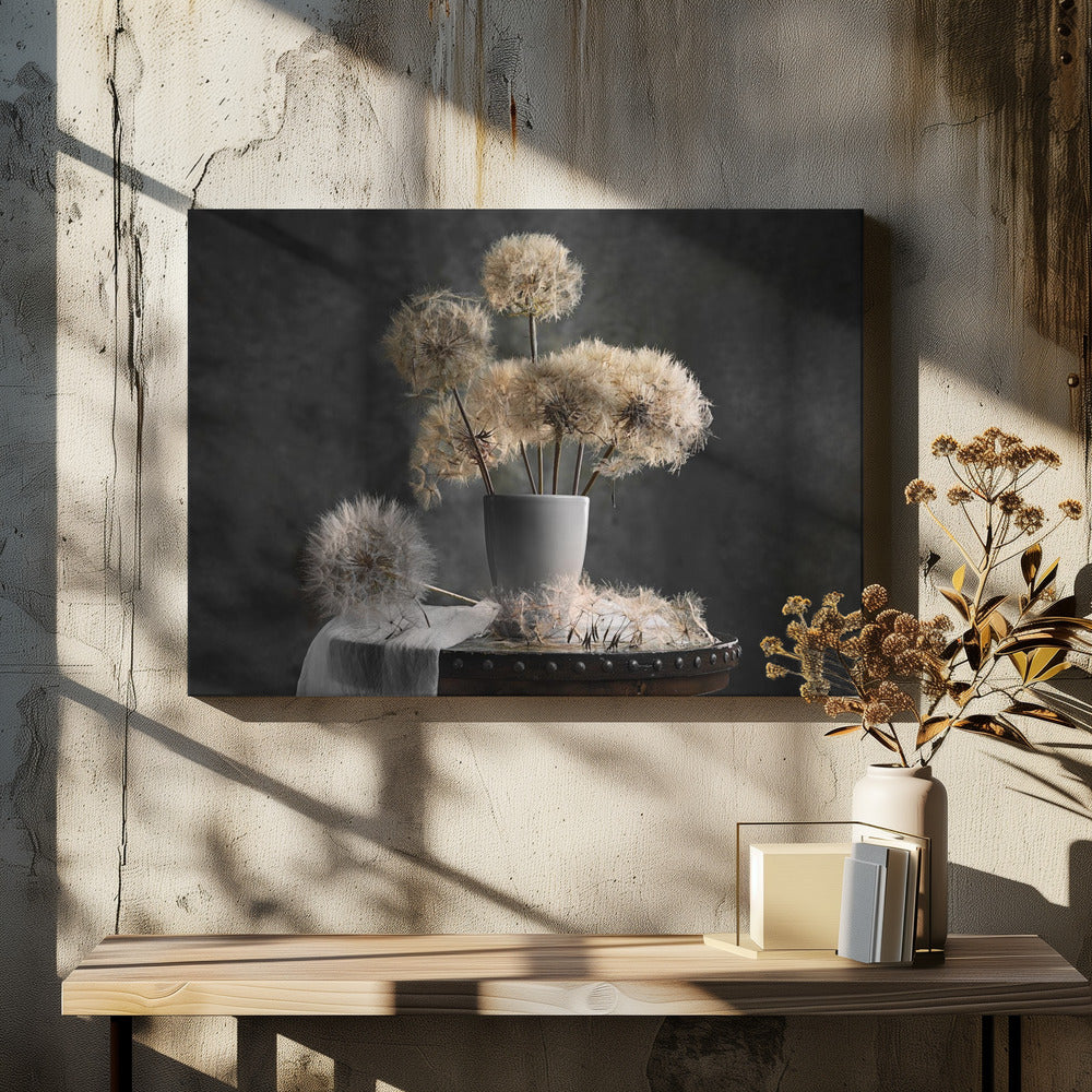 Paardenbloemzaadpeul | Canvas