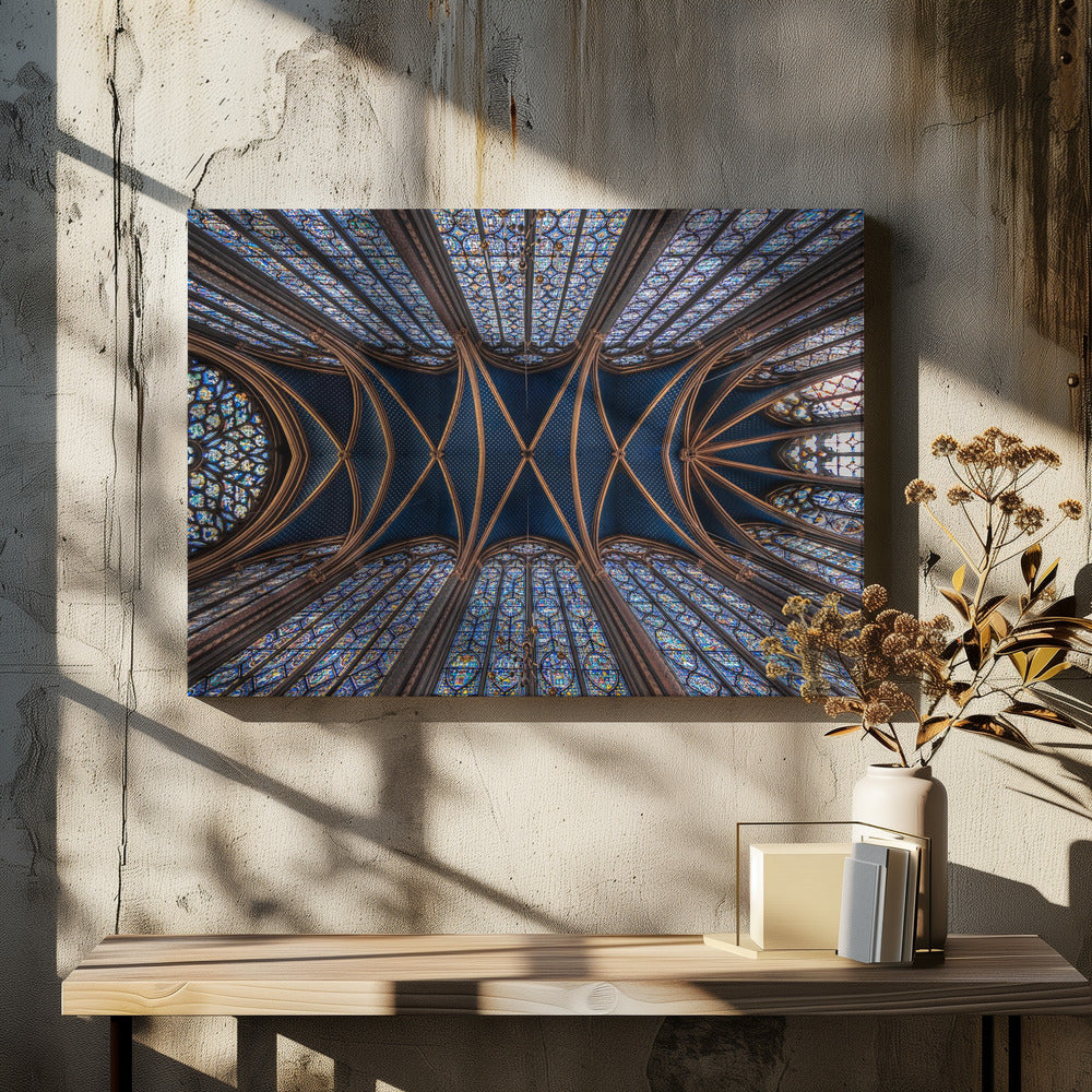 Ode aan glas-in-lood | Canvas