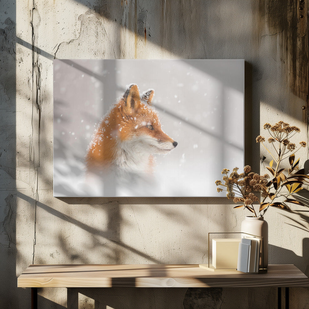 Snow is falling… | Canvas