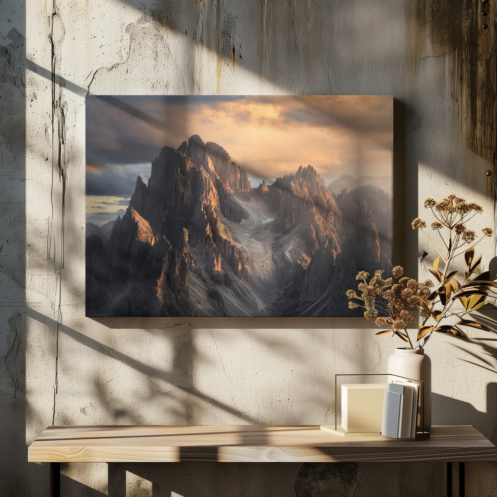 Licht op het pad | Canvas