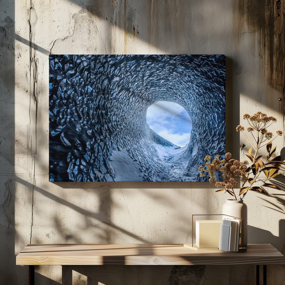 De ijsgrot | Canvas