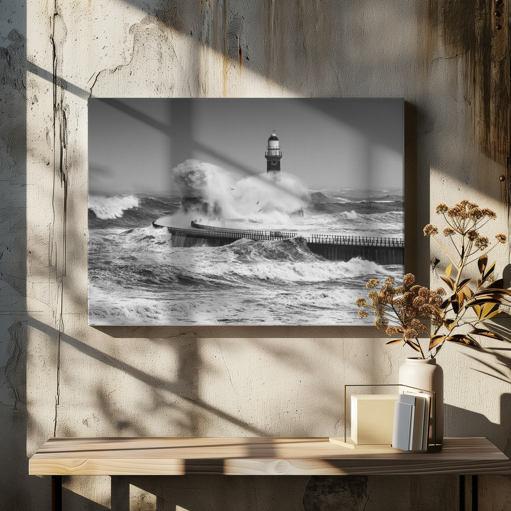 Kracht van de zee | Canvas
