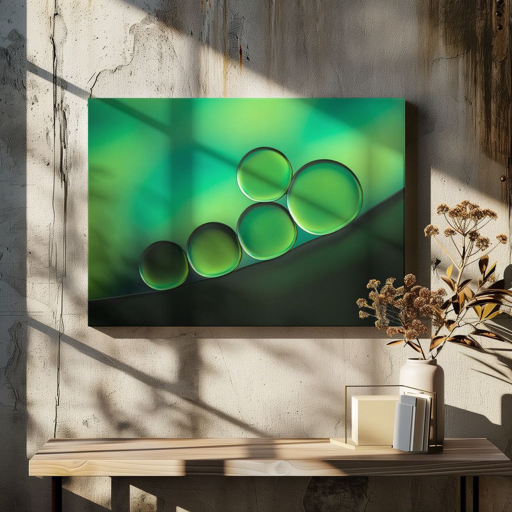 Zwarte vlek | Canvas