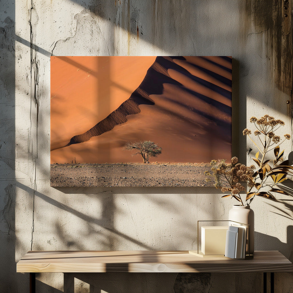 De duin en de boom | Canvas