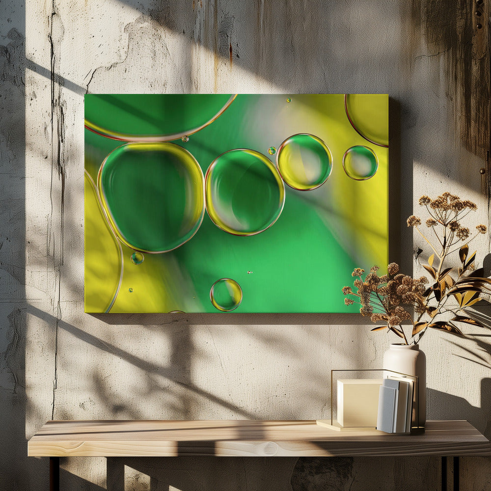 Olie en water | Canvas