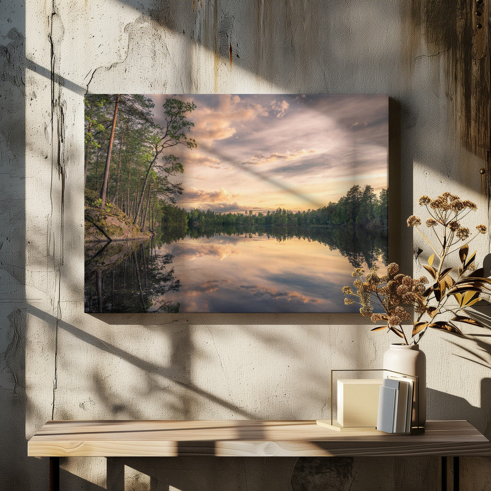 Lake Tarmsjön, Zweden | Canvas