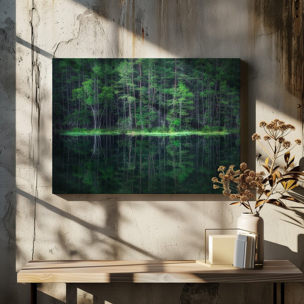 Groene Wereld | Canvas
