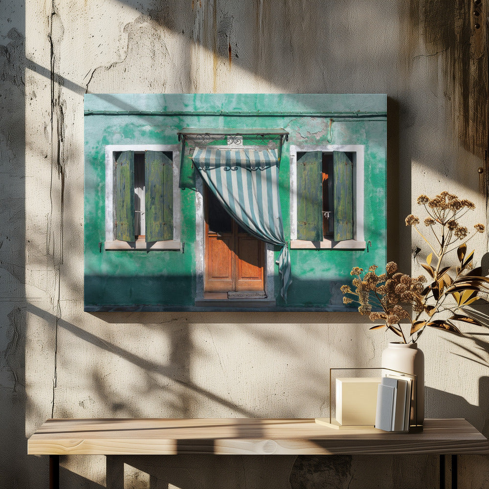 Symmetrieën op Burano | Canvas