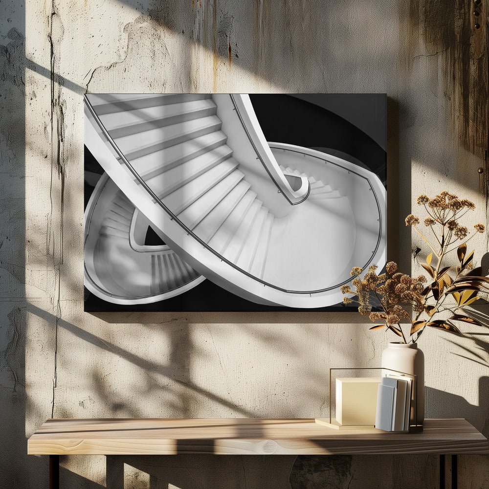 B&W staircase | Canvas