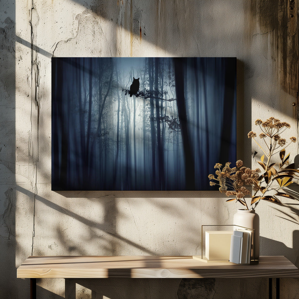 In het bos | Canvas
