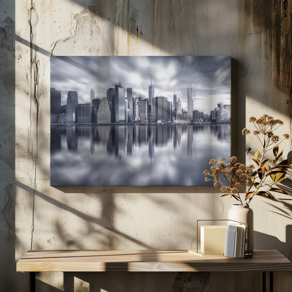 Manhattan Weerspiegeling | Canvas