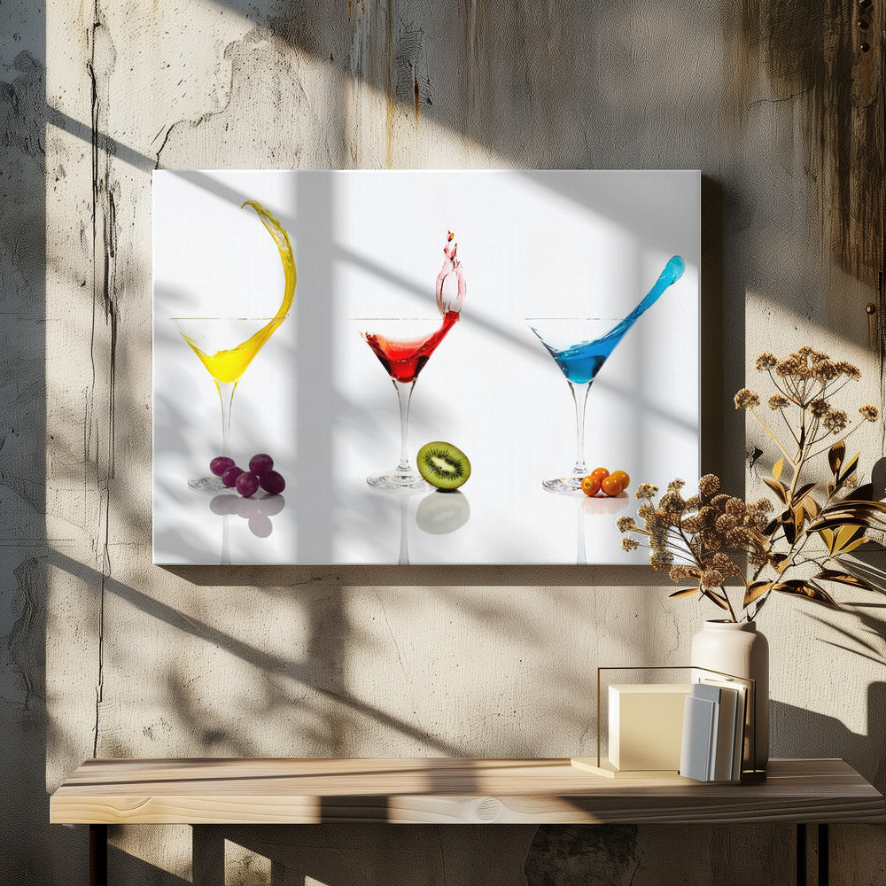 Cocktails en fruit | Canvas
