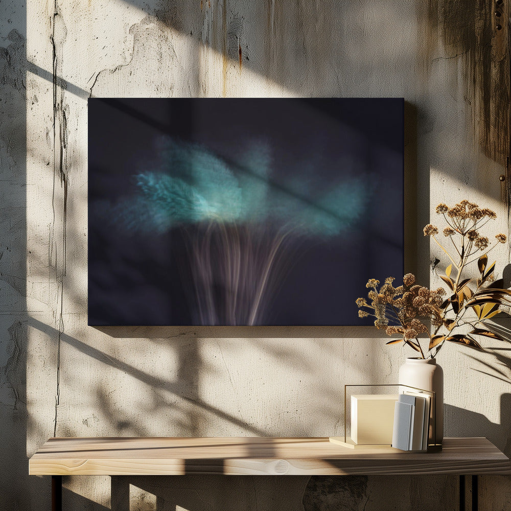 Visioenen in het donker | Canvas
