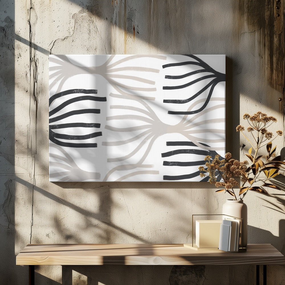 Vloeiende takken | Canvas