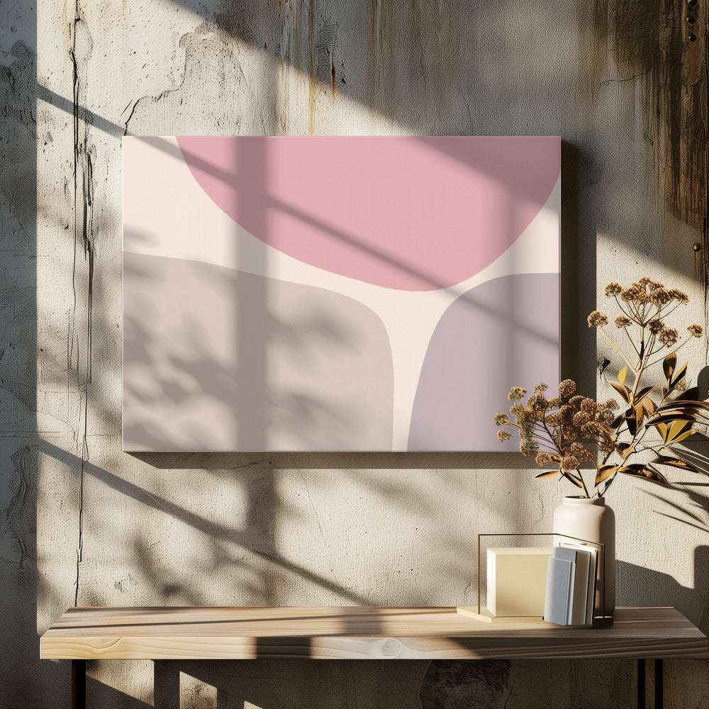 Kleurharmonie Flow | Canvas