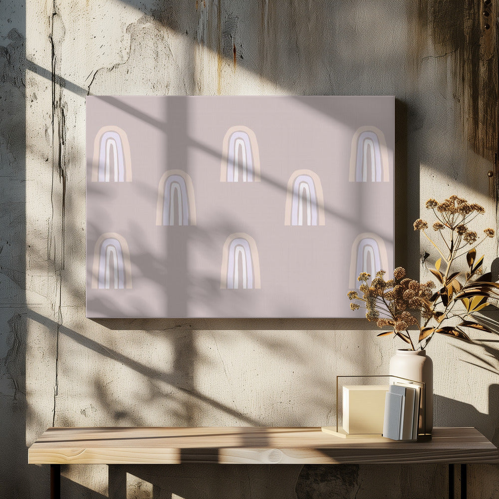 Pastel Arches-patroon | Canvas