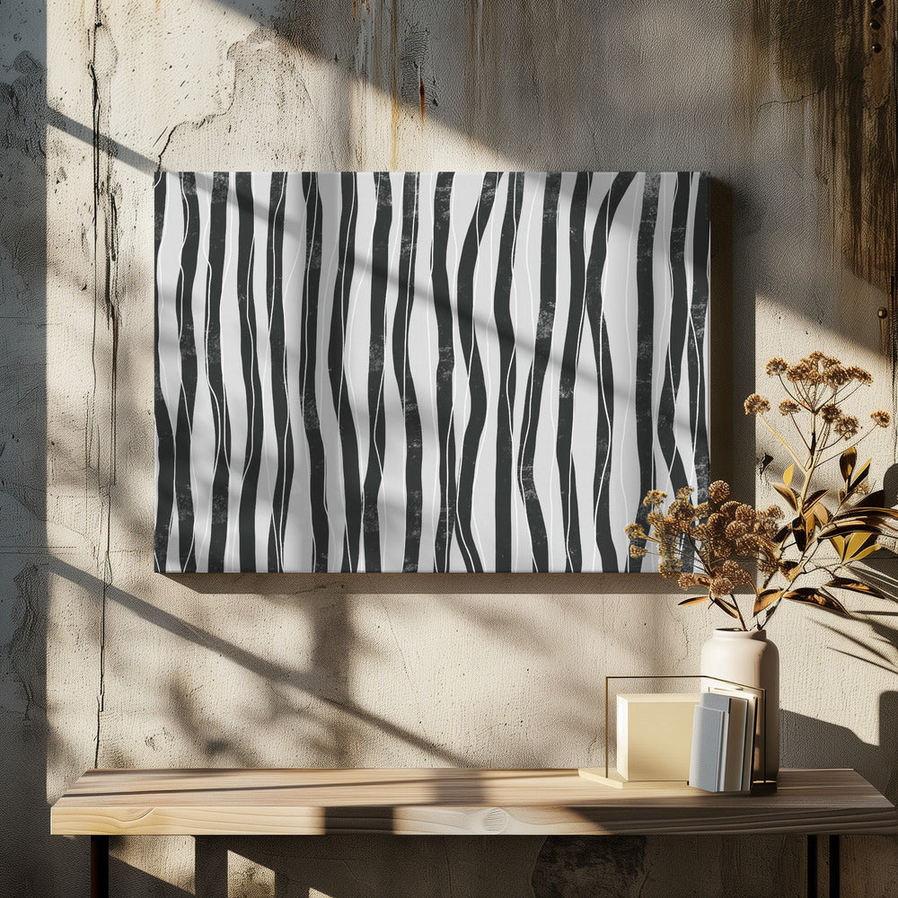 Golfstrepen | Canvas