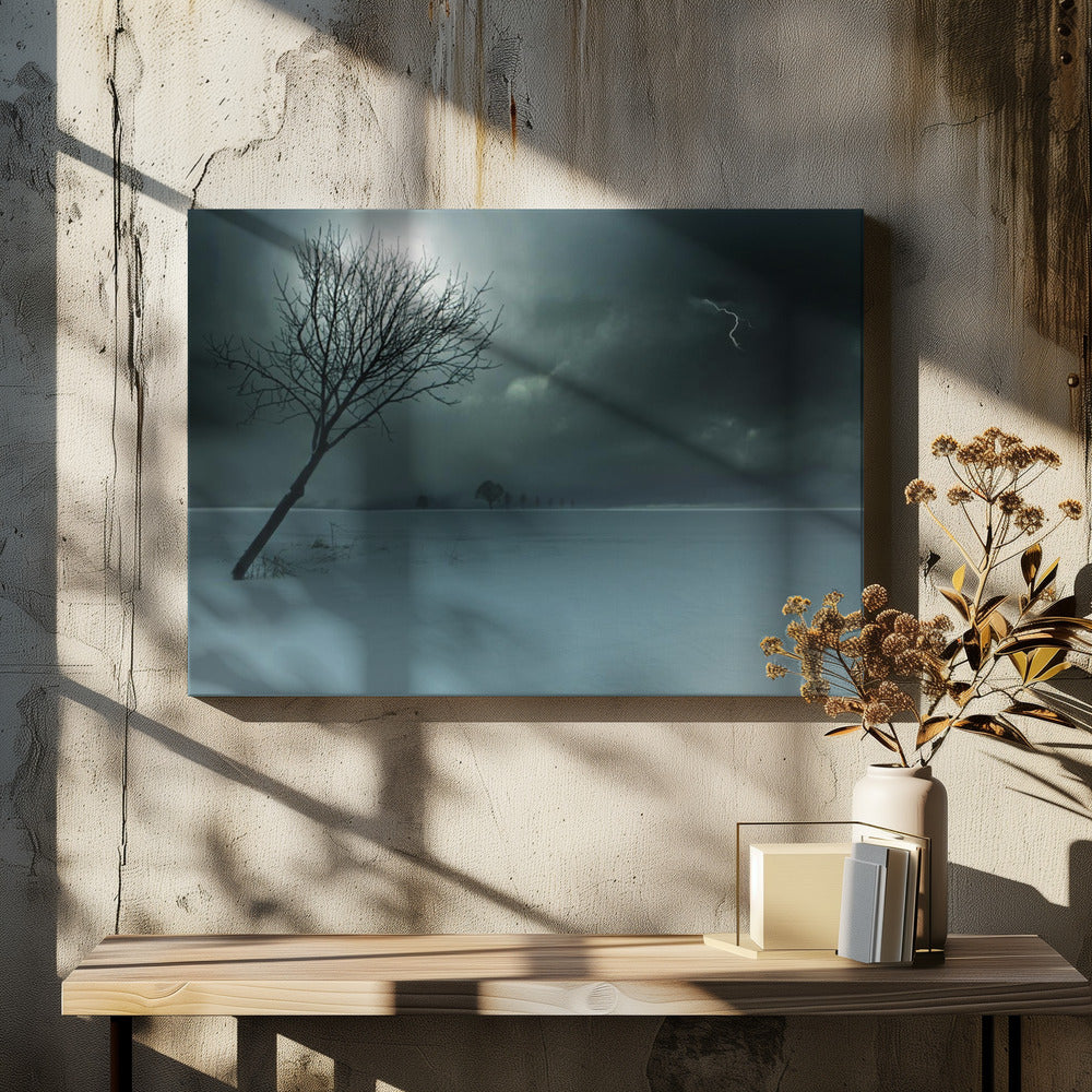 Wintergewitter | Canvas