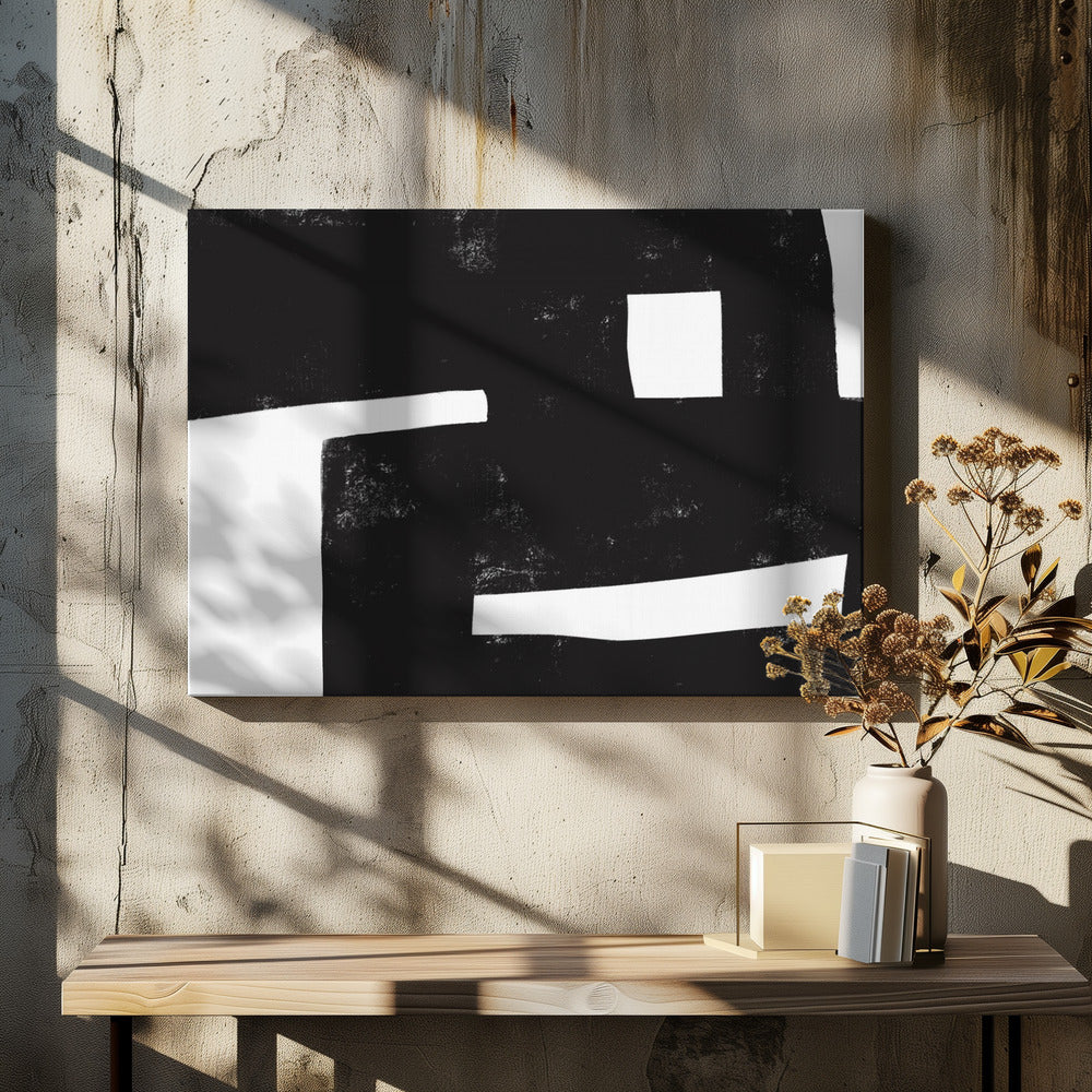Monochrome geometrie | Canvas