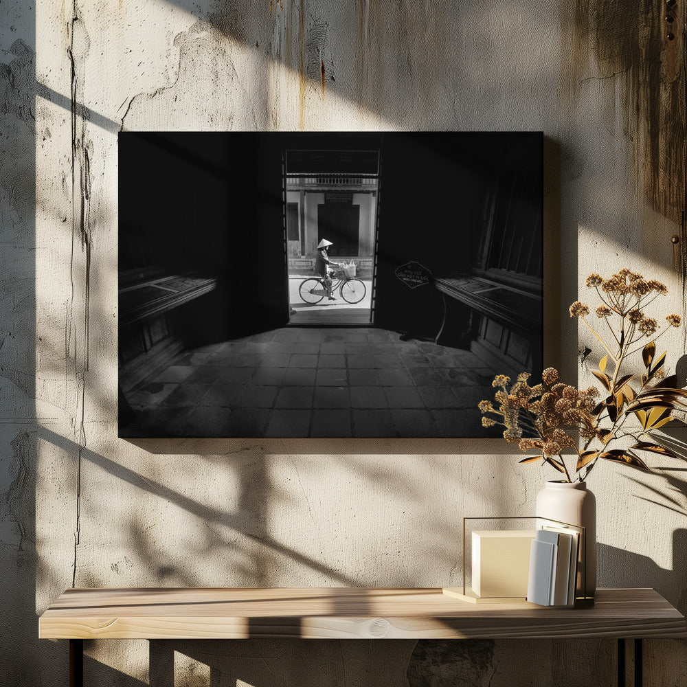 Crossing the doorway | Canvas
