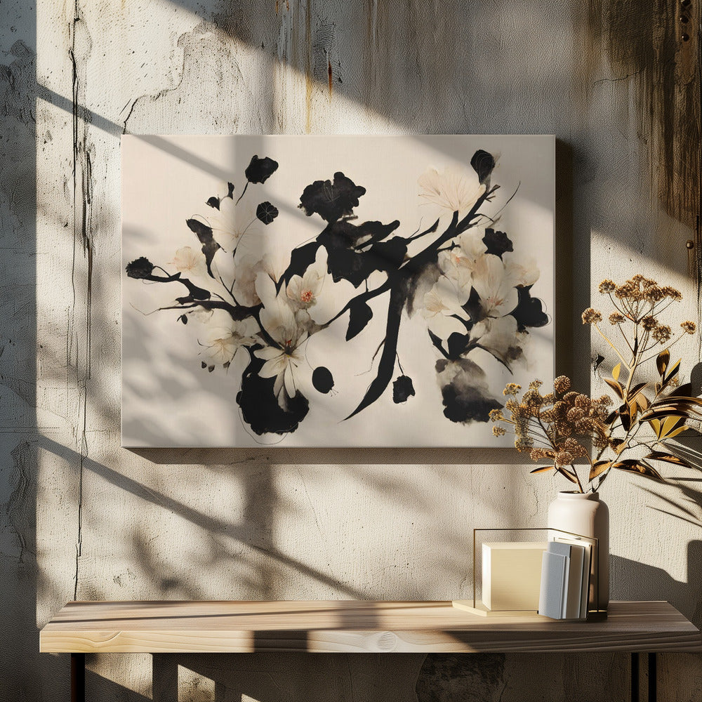 Fluisteringen van Bloesem | Canvas