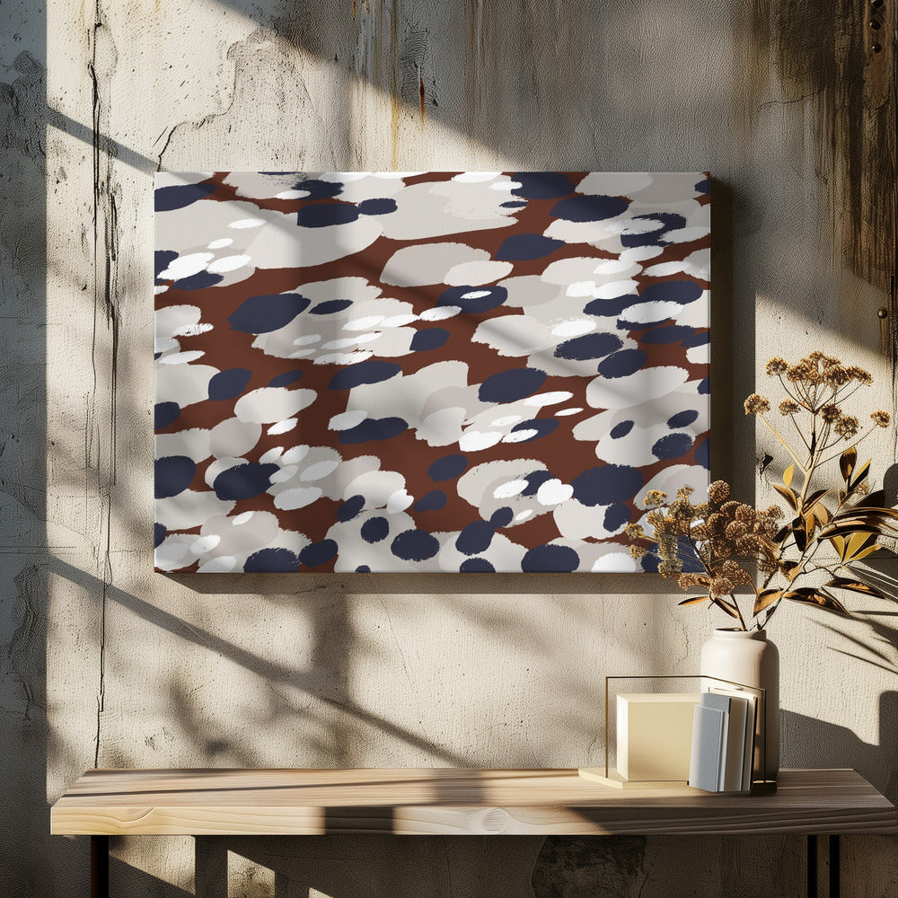 Penseelstreekharmonie | Canvas