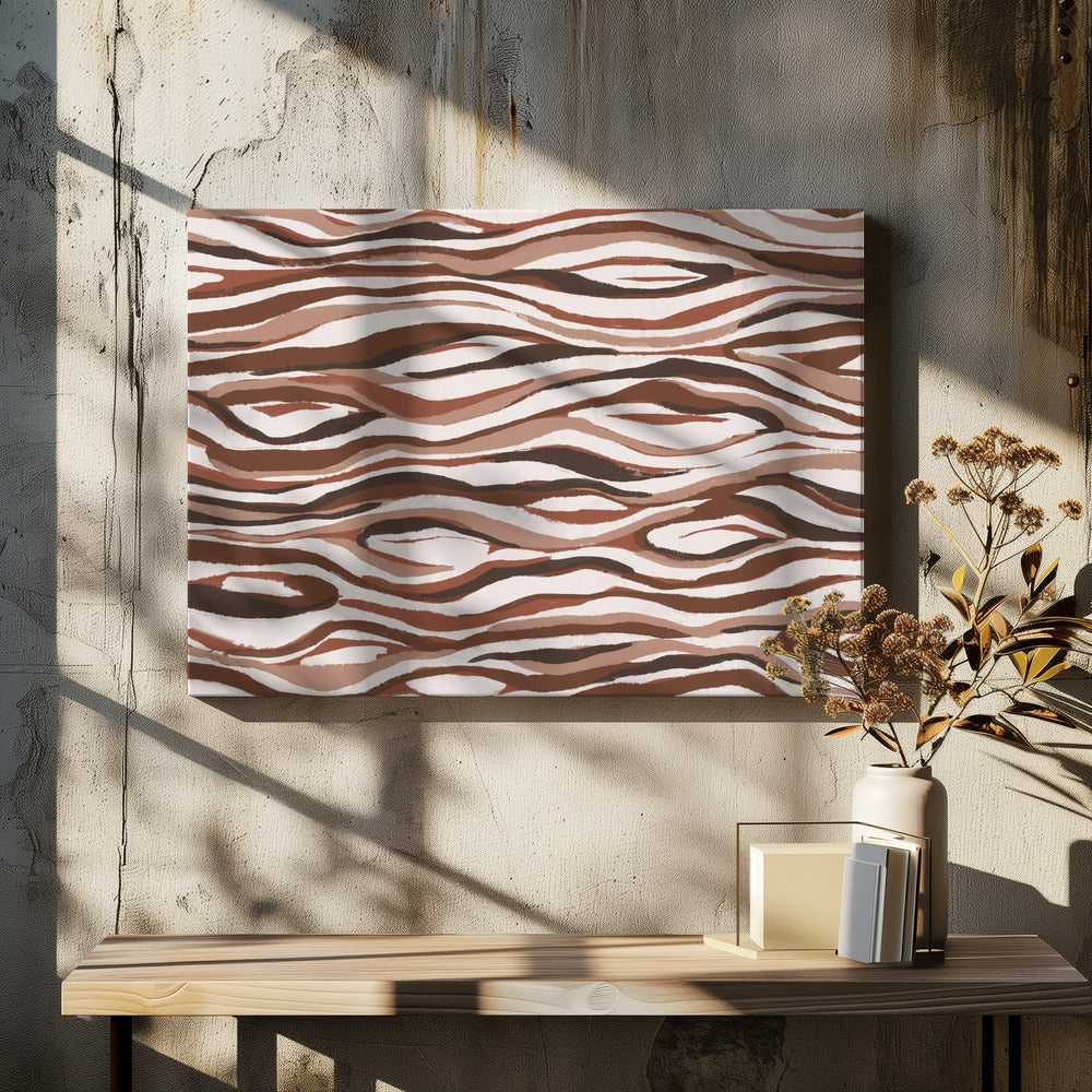 Aardse golven | Canvas