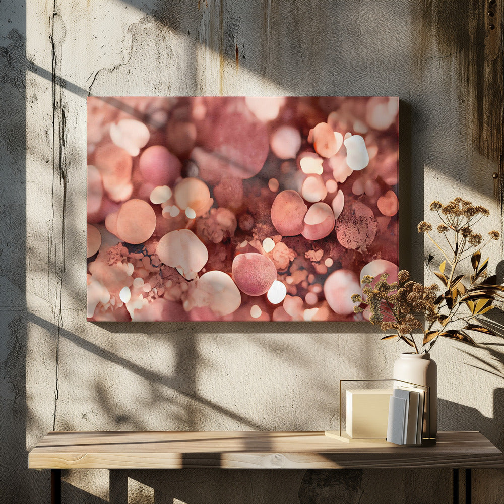 Blush Bokeh Droom | Canvas