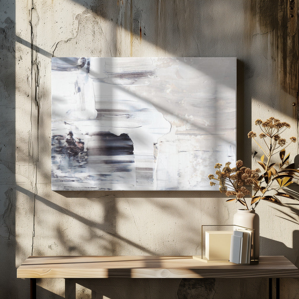 Serene abstractie | Canvas