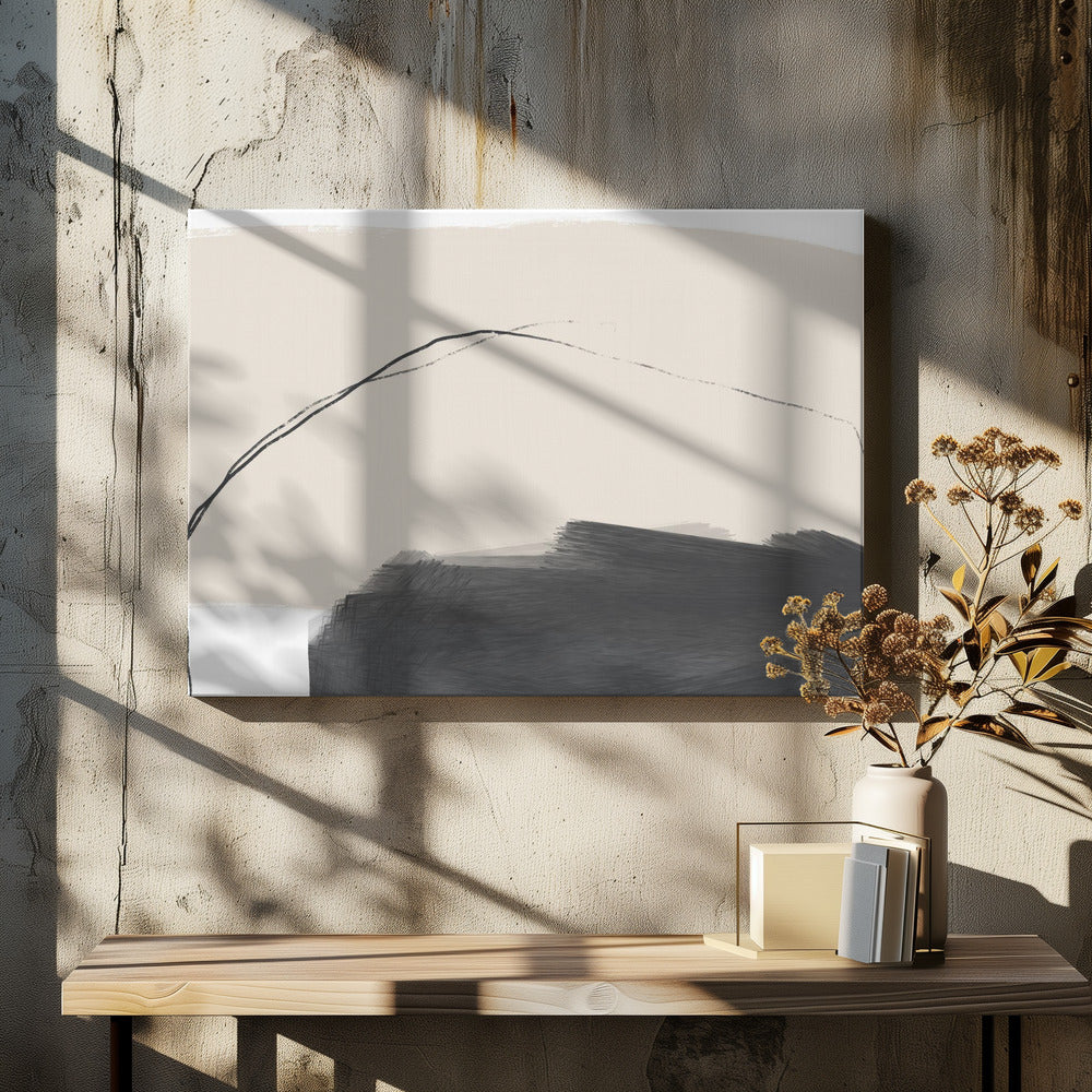 Serene contouren | Canvas