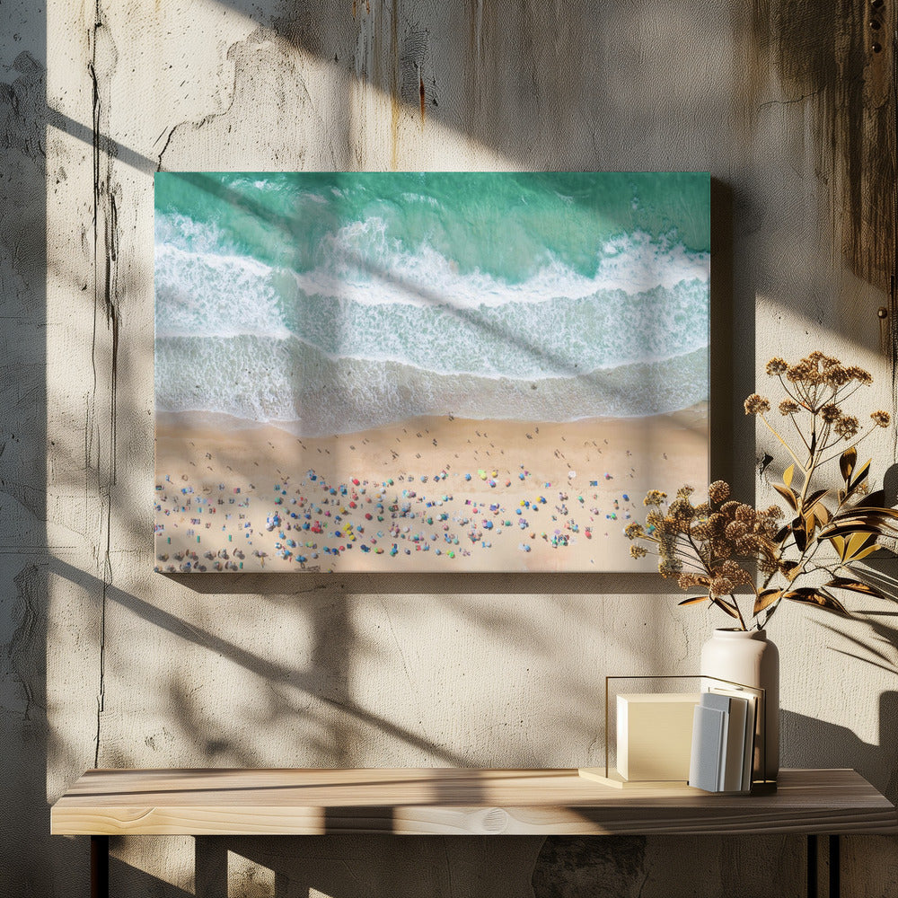 Zomerstrand | Canvas