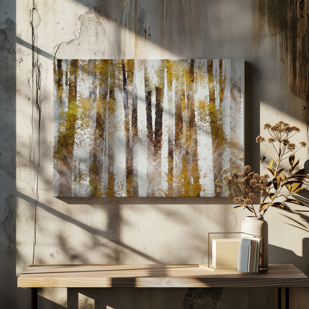 Beuken in de herfst | Canvas
