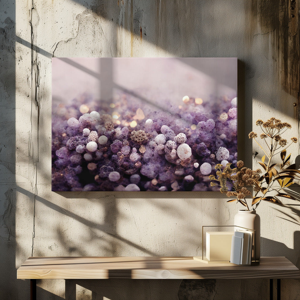 Mystieke Lavendelnevel | Canvas