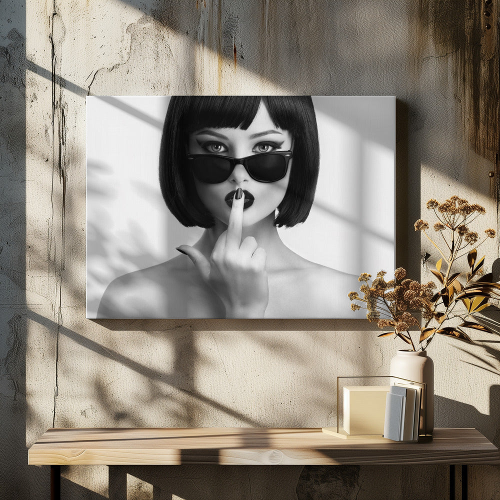 Kiss This | Canvas