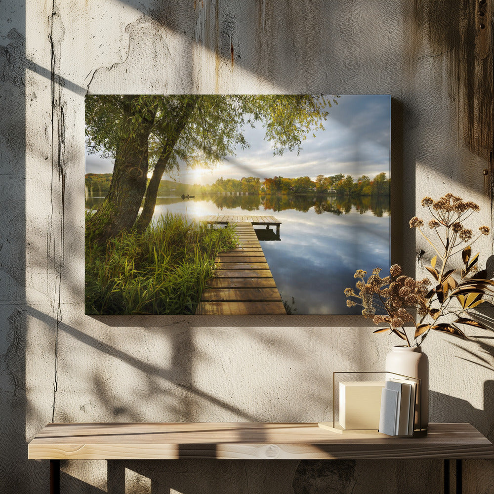 Goedemorgen Jetty | Canvas