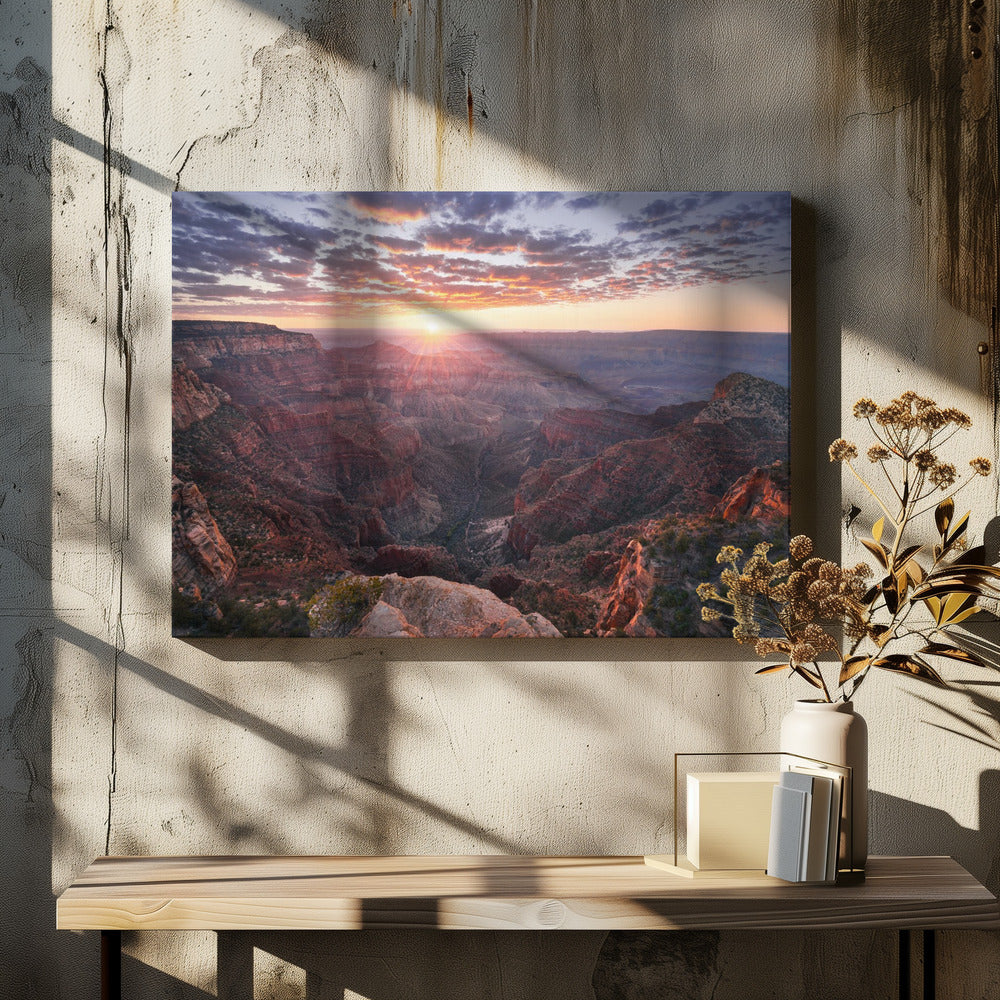 Uitzicht op de Grand Canyon | Canvas