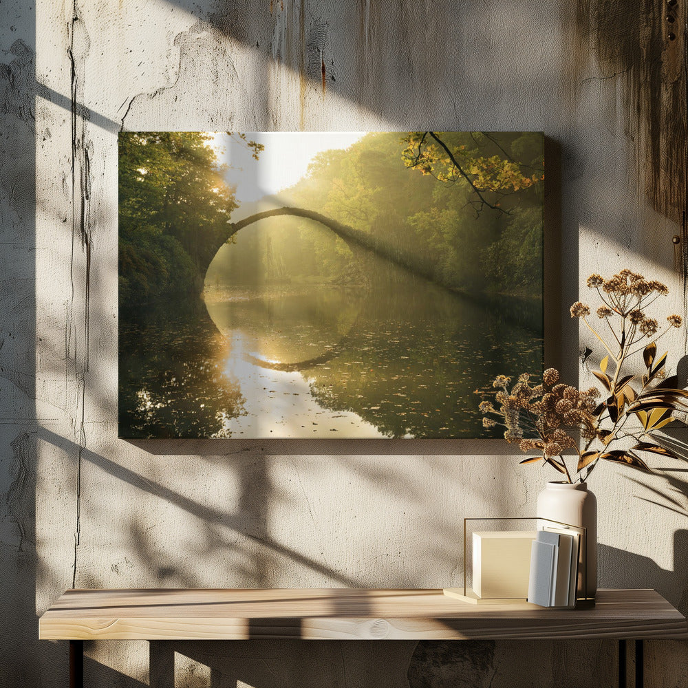 Gouden Cirkel | Canvas