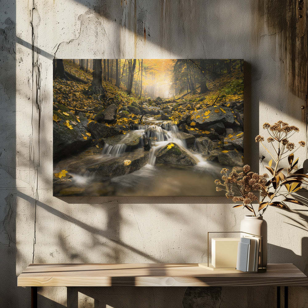 Herfststroom | Canvas
