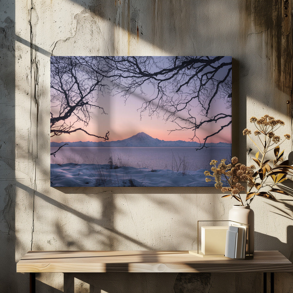Vulkaan van Alaska | Canvas