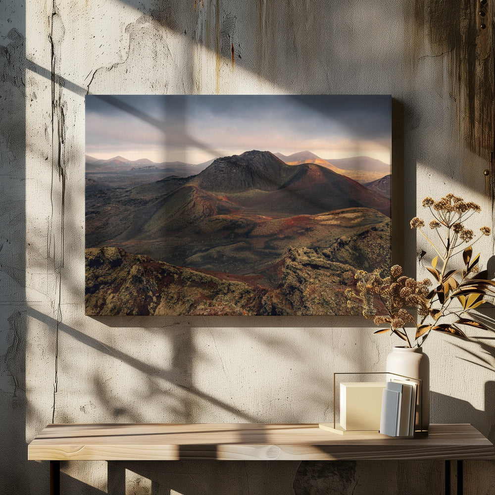 Vulkanisch panorama | Canvas